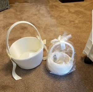 Flowergirl Baskets - Never Used